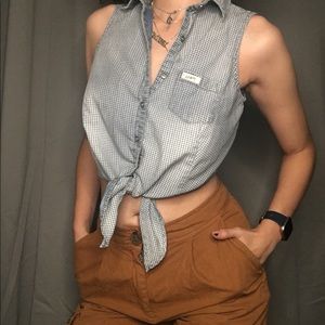 Vintage Guess Jeans Sleeveless Crop Top